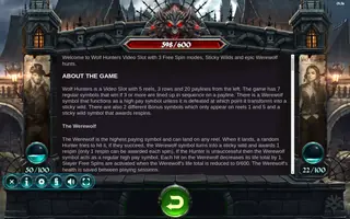 Wolf Hunters – Game rules