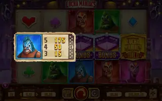 Lucha Maniacs – Paytable