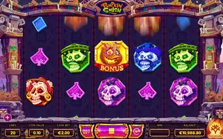 Pumpkin Smash – Feature in play