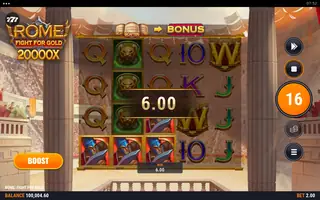 Rome: Fight For Gold – Bonus round