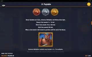 Rome: Fight For Gold – Game rules