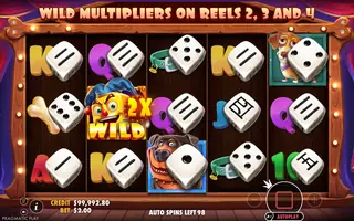 The Dog House Dice Show – Feature in play