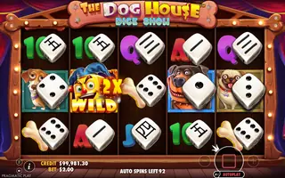 The Dog House Dice Show – Feature in play