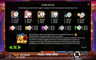 The Dog House Dice Show – Game rules