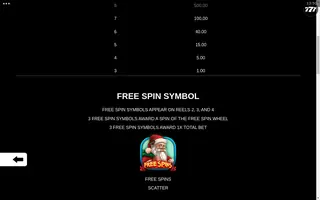 9 Gifts Of Christmas – Paytable