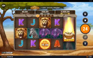 Akiva: Claws of Power – Feature in play