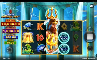 Amazing Link Poseidon – Feature in play