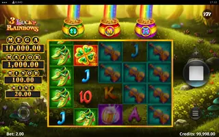 3 Lucky Rainbows – Winning spin