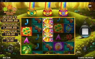 3 Lucky Rainbows – Feature in play