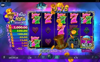 9 Mad Hats – Winning spin