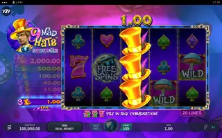 9 Mad Hats – Feature in play