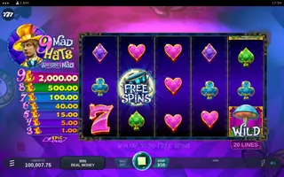 9 Mad Hats – Feature in play
