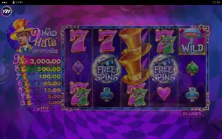 9 Mad Hats – Feature in play