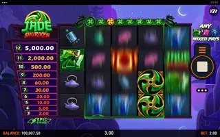 Jade Shuriken – Winning spin