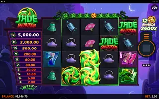 Jade Shuriken – Winning spin