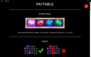 Cash ‘N Riches WOWPOT! Megaways – Paytable