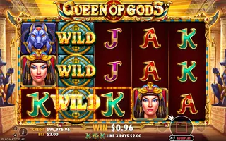 Queen of Gods – Winning spin