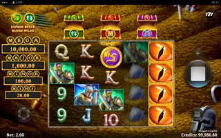 Dragon’s Cache – Feature in play