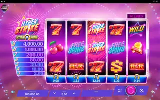 Hyper Strike HyperSpins – Base game
