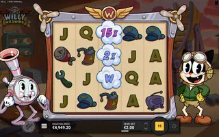Willy Wildwing – Feature in play