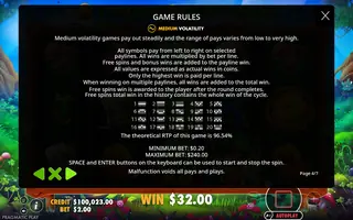 Clover Gold – Game rules