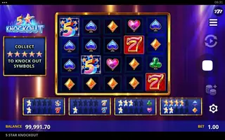 5 Star Knockout – Feature in play