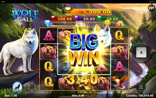 Wolf Call – Winning spin
