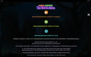 Mega Moolah The Witch’s Moon – Game rules