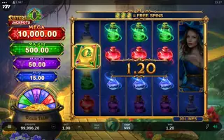 Sisters Of Oz Jackpots – Winning spin