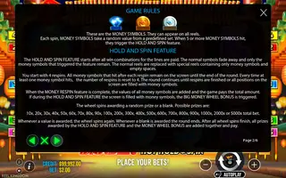 Dragon Hot Hold and Spin – Game rules