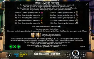 Cash Elevator – Game rules