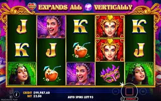 Heart of Rio – Feature in play
