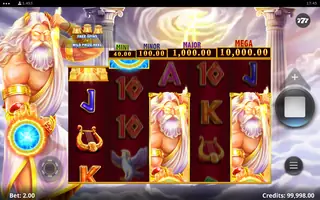 Wild Link Zeus – Feature in play