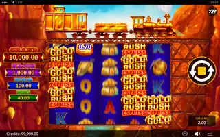 Gold Rush Express – Winning spin