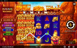 Gold Rush Express – Winning spin