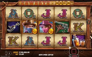 Cowboys Gold – Base game