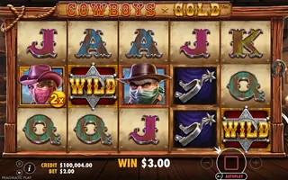 Cowboys Gold – Winning spin