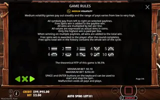 Cowboys Gold – Game rules