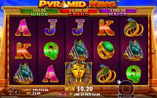 Pyramid King – Winning spin