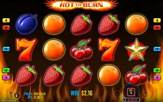 Hot to Burn – Winning spin