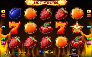 Hot to Burn – Winning spin