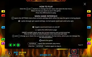 Hot to Burn – Game rules