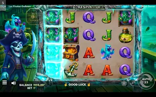 Los Piratas Golfetes – Feature in play