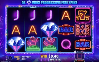 Dance Party – Winning spin