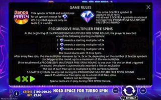 Dance Party – Game rules
