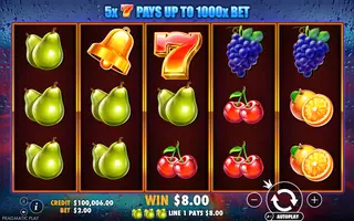 Super 7s – Winning spin