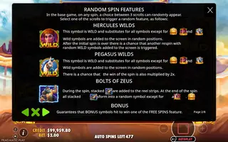 Hercules and Pegasus – Game rules