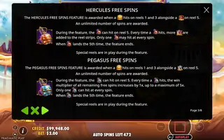 Hercules and Pegasus – Game rules