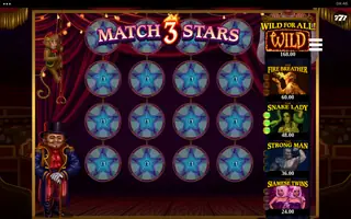 The Twisted Circus – Paytable
