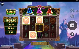 Loki Power Combo – Winning spin